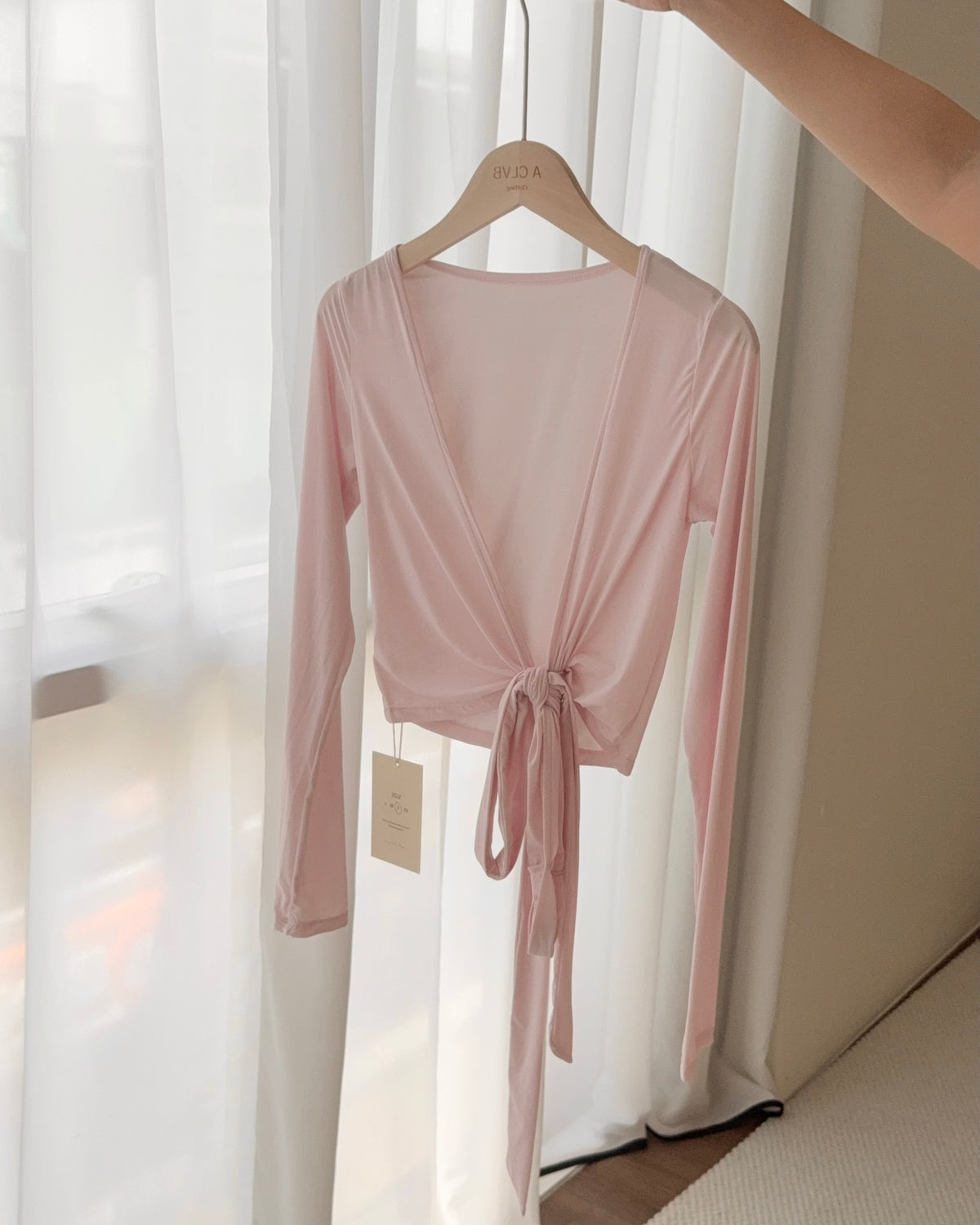 Rachel Wrap Top Outerwear Activewear
