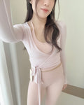 Rachel Wrap Top Outerwear Activewear