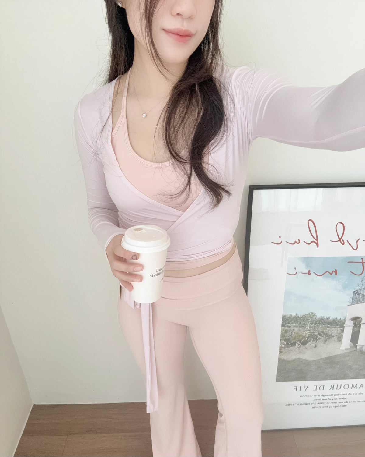 Rachel Wrap Top Outerwear Activewear